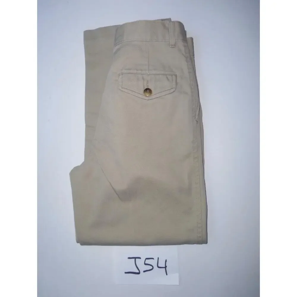 Class Club Khaki Pants Size 10 Regular Tan Pleated Boys -0317J54